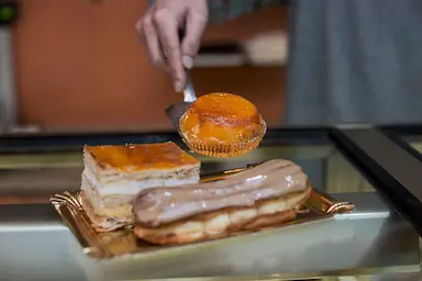 Pasteles y dulces artesanos JUMA Zaragoza: milhojas, lanzones, pastas de té