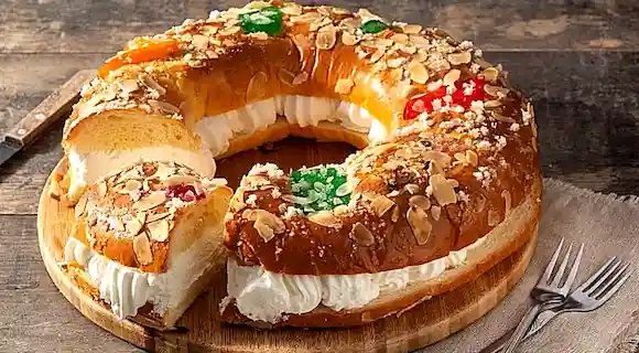 Roscón de Reyes artesano JUMA con masa madre